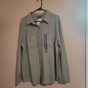 Women's Member's Mark cozy button down Shacket XXL